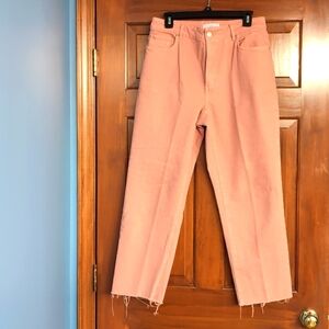 Loft pink jeans, size 28/6